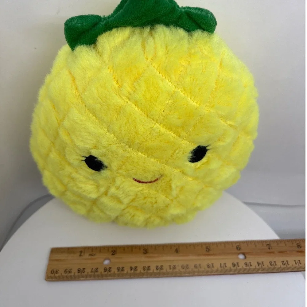 Kellytoy Pineapple Plush Toy Stuffed Animal Cute Fruit Original Squishmallow‎